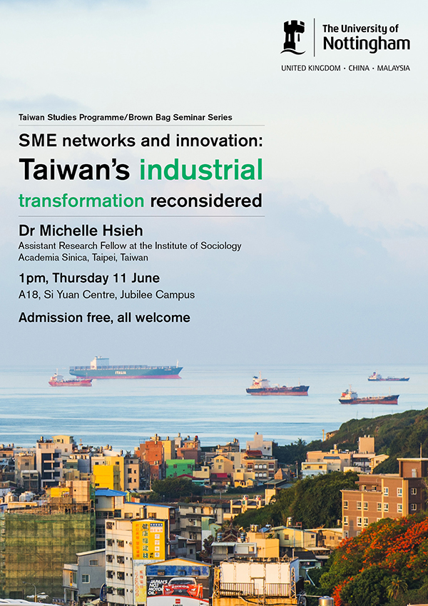 SME networks and innovation: Taiwan's industrial transformation reconsidered