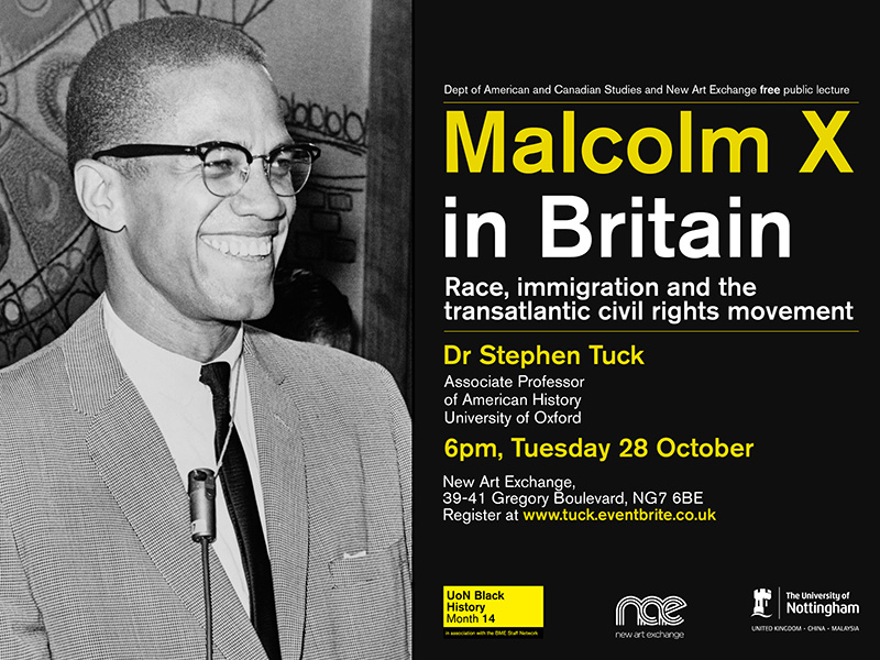 Malcolm X in Britain