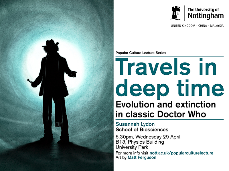 Travels in deep time: evolution and extinction in classic Doctor Who