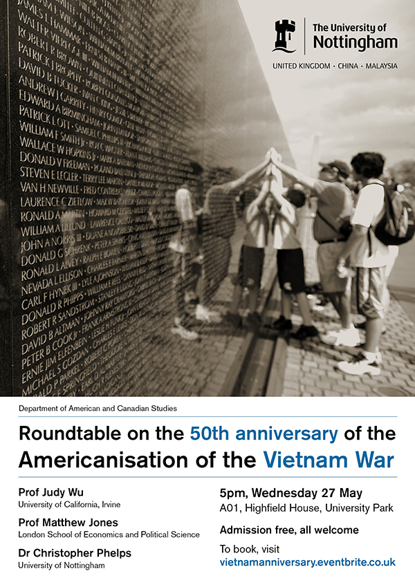 Roundtable on the 50th anniversary of the Americanisation of the Vietnam War