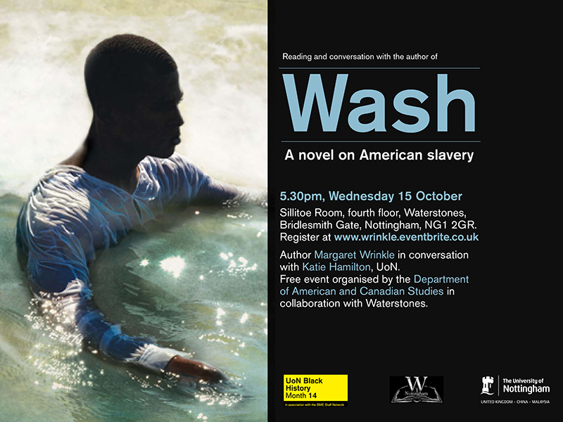 Wash – A novel on American slavery