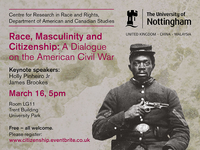 Race, masculinity and citizenship: a dialogue on the American Civil War