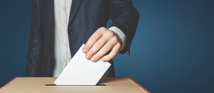 Election comms header