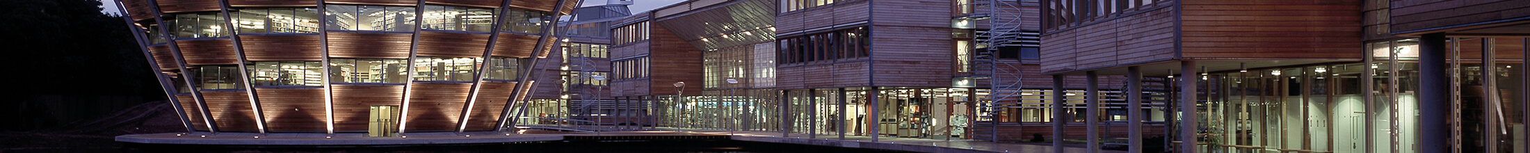 A wide shot of the Jubilee Campus