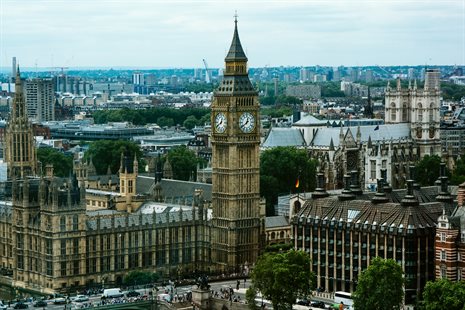 Big Ben with London cityscape behind - image by Jamie Street