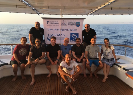 Thistlegorm project team cr