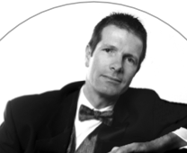 Black and white headshot of Jeremy Kimber