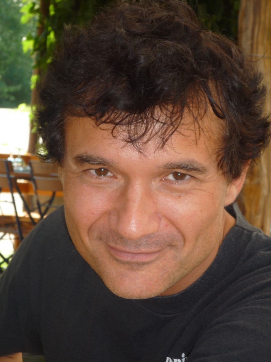 Close up portrait of Stefano Predelli smiling