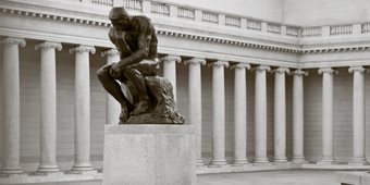 'The Thinker' sculpture