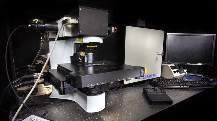 ISAC's Horiba LabRam HR - A  multifunctional Raman Spectrometer