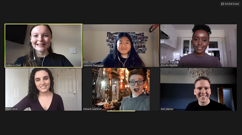 Alumni speakers at our Impact media conference in November