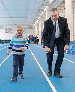 Aiden and Donald Macarthur reunited