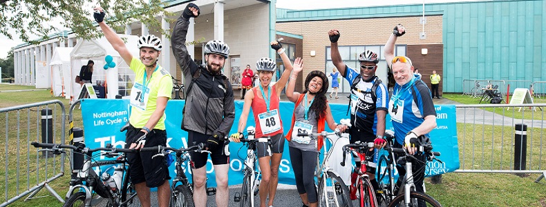 Life Cycle riders excited and roaring to go- banner