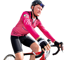 Sir David Greenaway completing Life Cycle 6