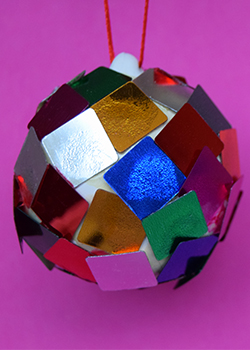 Christmas lights, by Anne Davies