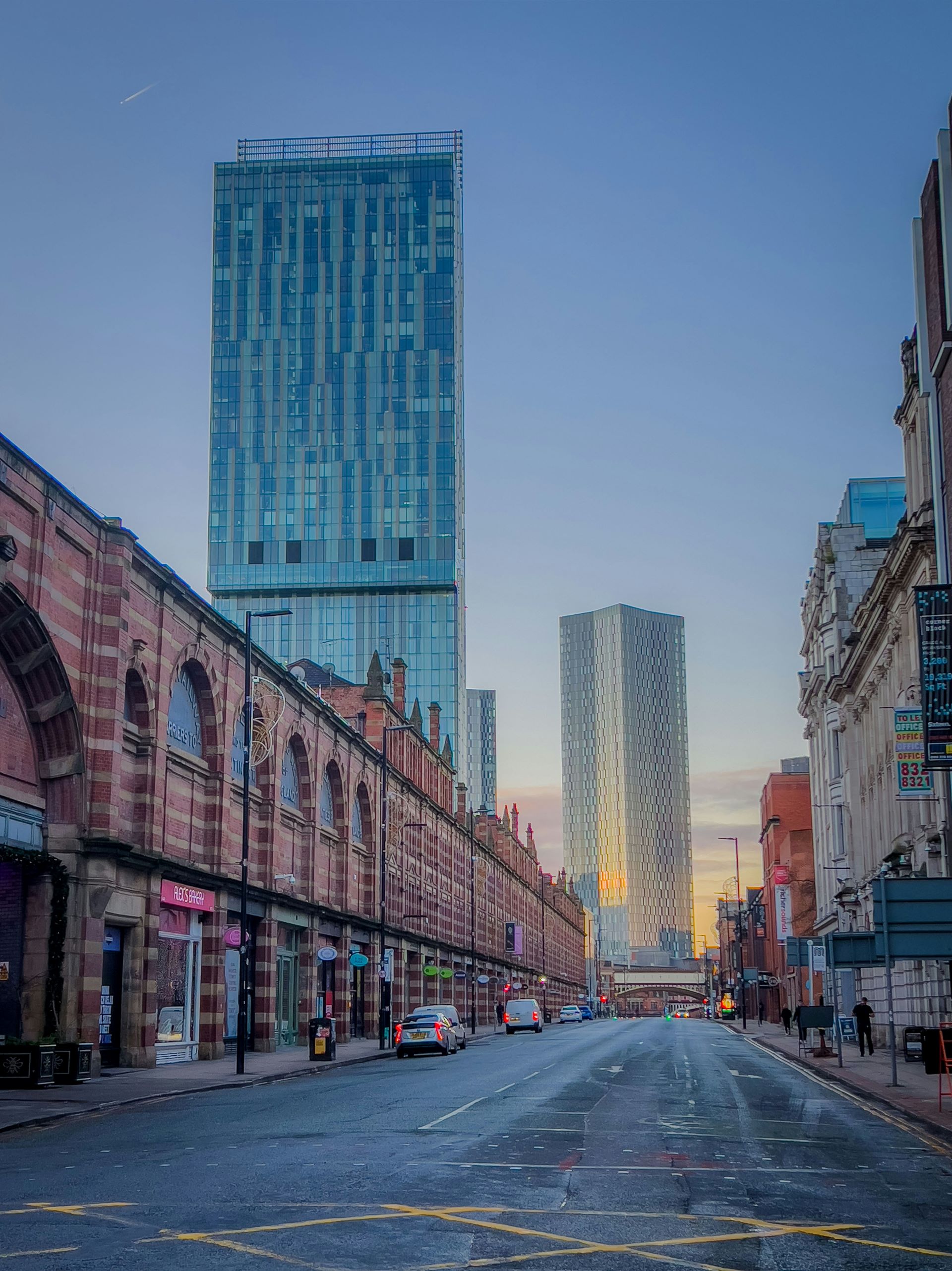 Street view of Manchester