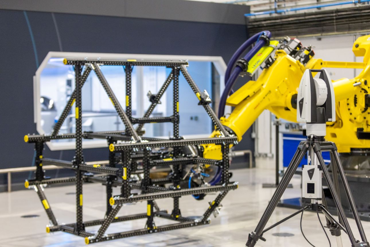 Robot tending to plants in Omnifactory