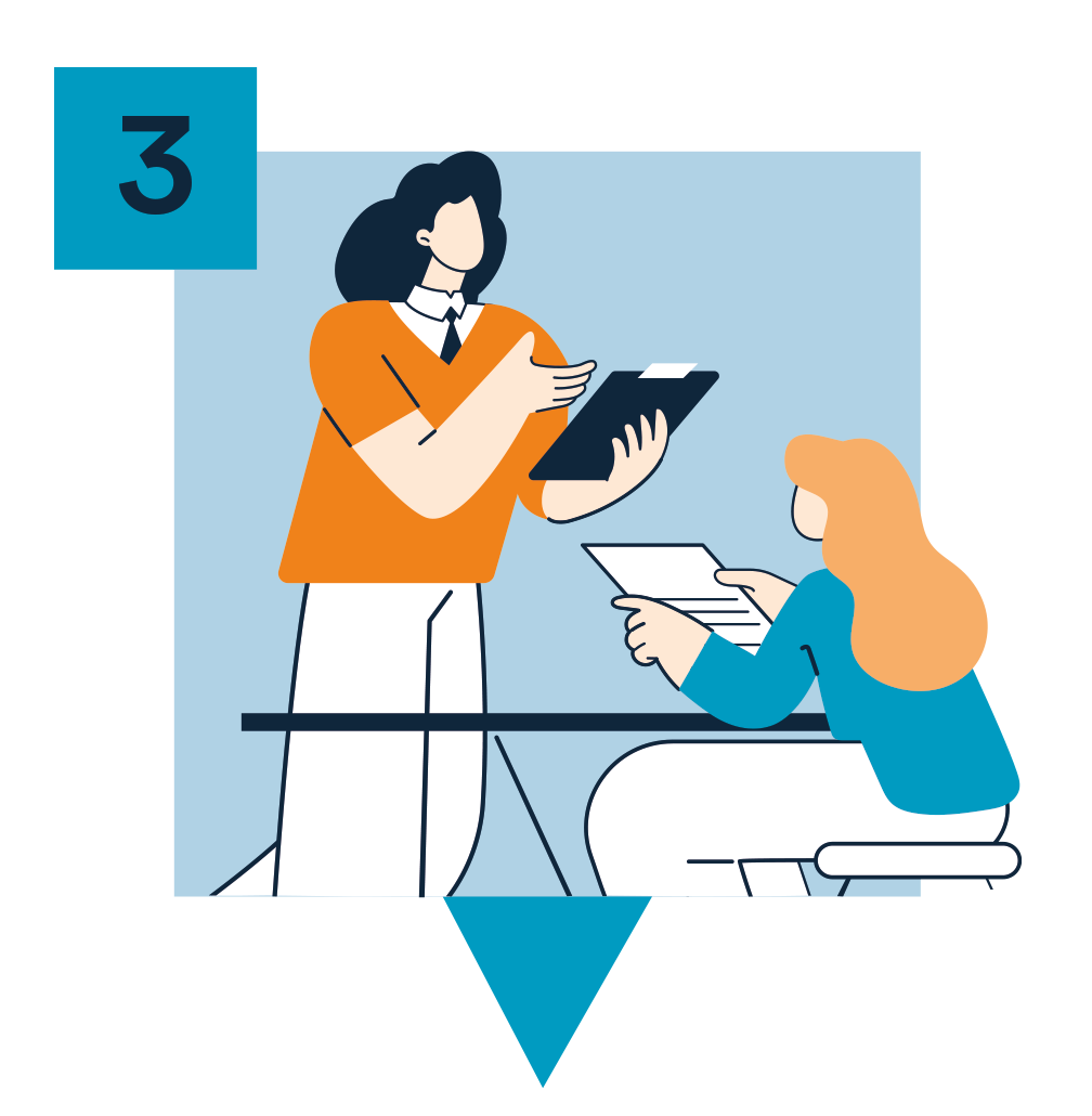 Process icon confirmation