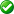 Green tick symbol
