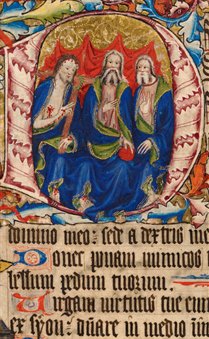 A detail from The Wollaton Antiphonal