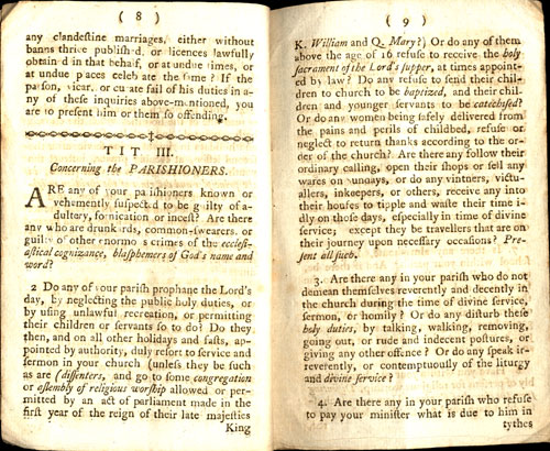 Articles, 1775 (Dr X 3)
