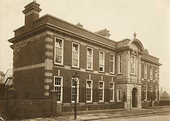 Photograph of Nottingham and Midland Eye Infirmary in 1912