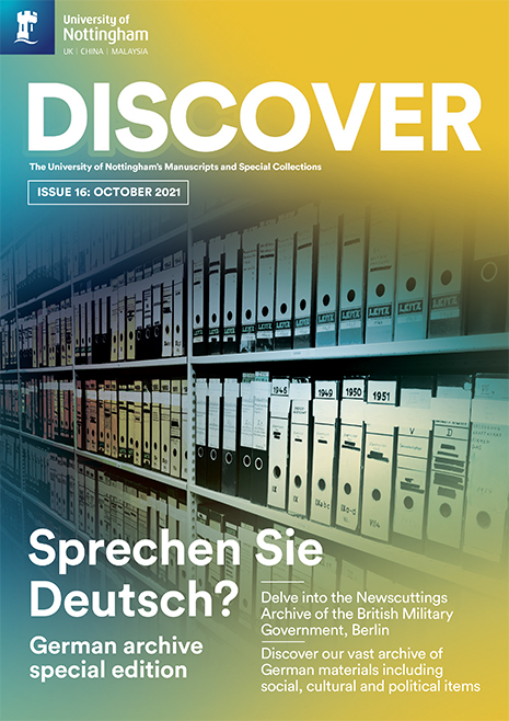 Cover of Discover magazine October 2021