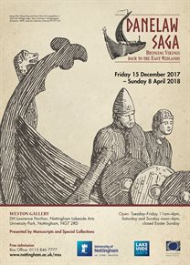 Danelaw Saga exhibition poster