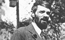 Photograph of DH Lawrence, La Phot 1-19