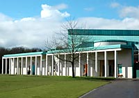 Exterior shot of the DH Lawrence Pavilion at University Park