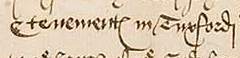 Palaeography example