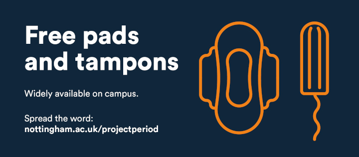 Free pads and tampons widely available on campus