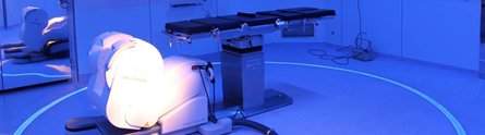 The PoleStar intraoperative MR scanner in situ in an operating theatre
