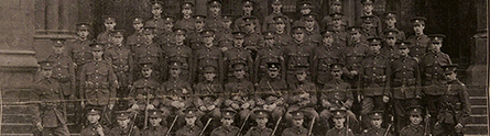 Members of the University Officers' Training Corp