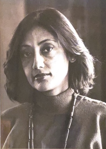Bharati Mukherjee author photo