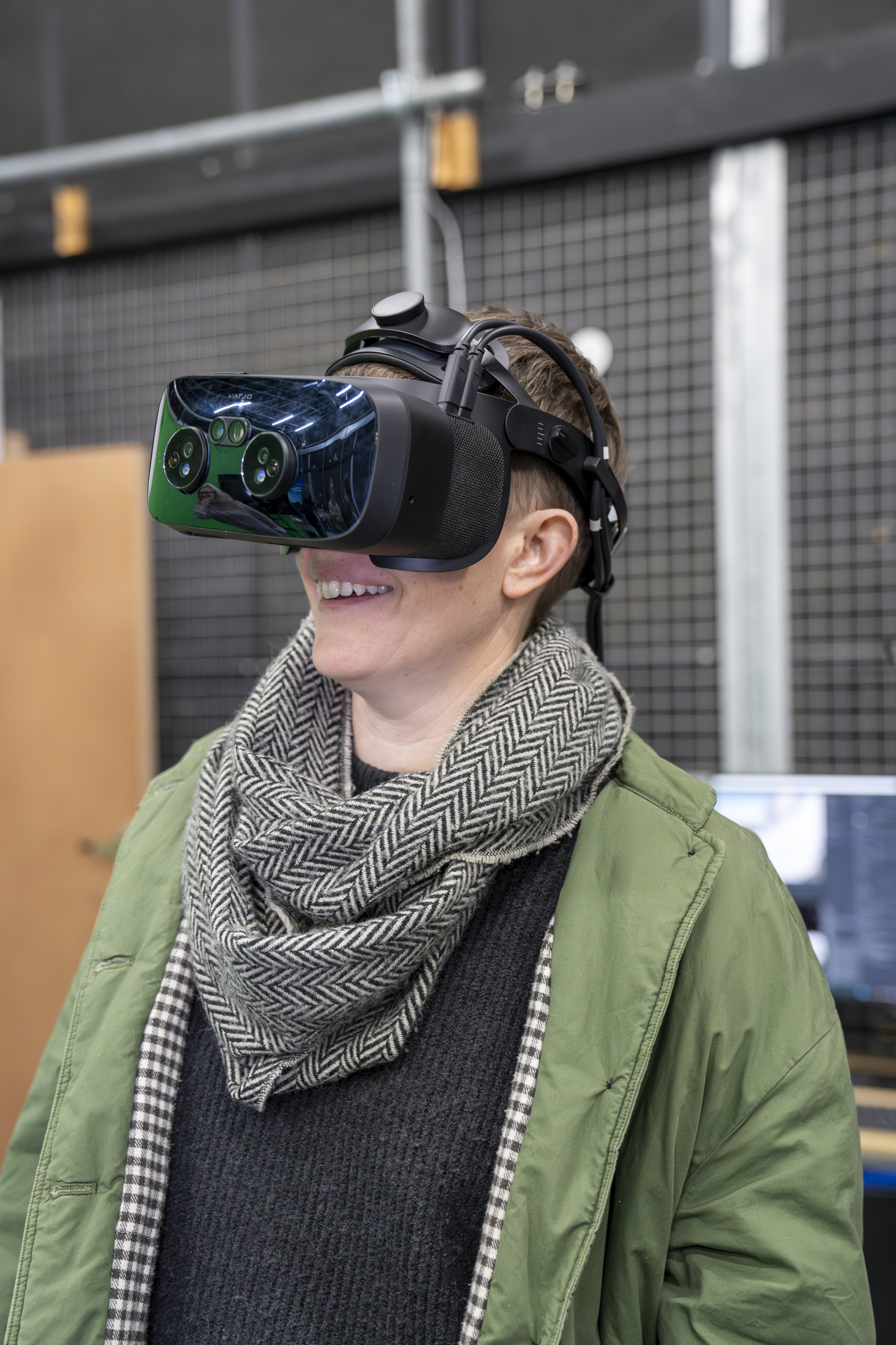 Rebecca Smith in the VIP studio - portrait