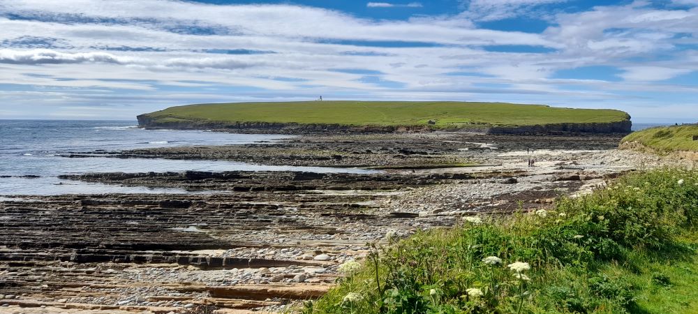 Saga site Brough of Birsay. Credit Judith Jesch