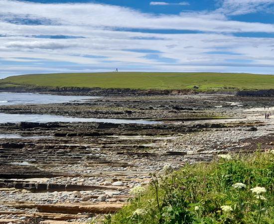 Saga site Brough of Birsay. Credit Judith Jesch