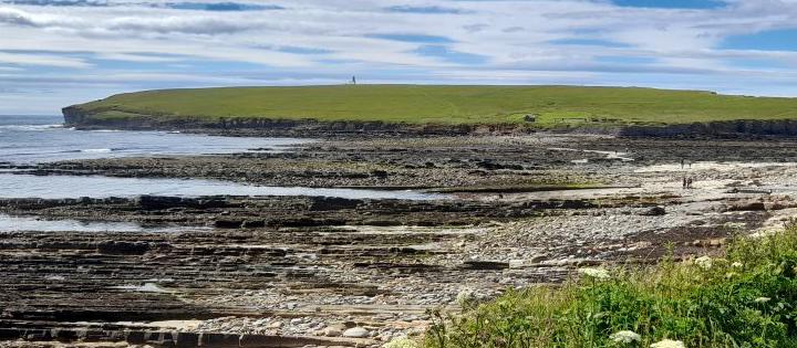 Saga site Brough of Birsay. Credit Judith Jesch
