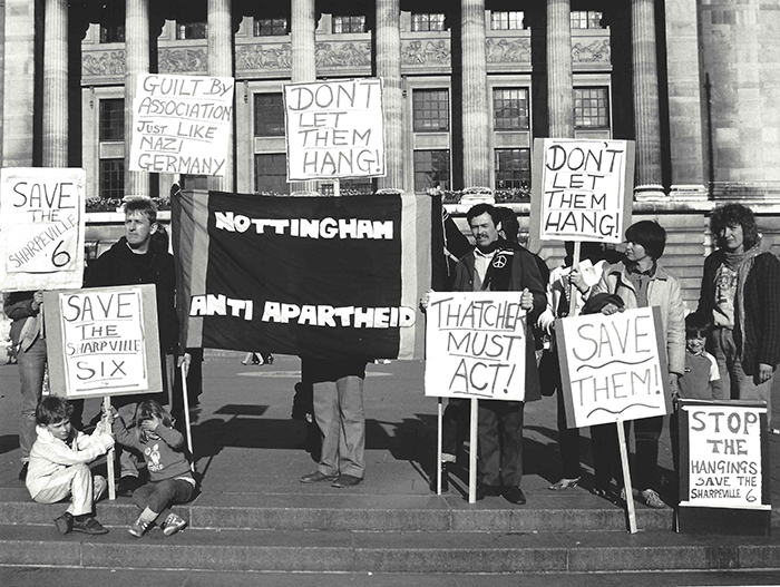 News - History detectives hunt for the Anti-Apartheid activists of Nottinghamshire - University of Nottingham