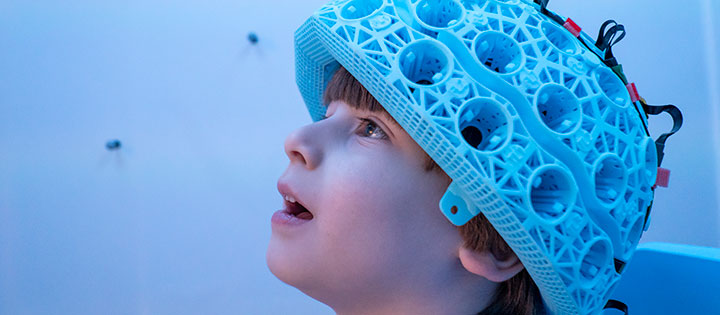 The world’s first wearable magnetoencephalography (MEG) brain scanner developed at The University of Nottingham
