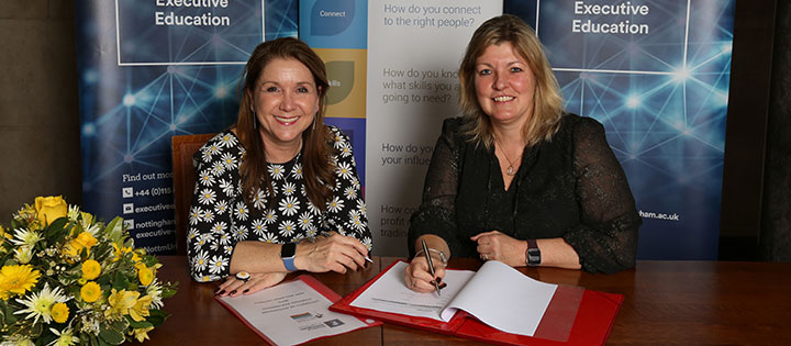 East Midlands Chamber strategic partnership signing