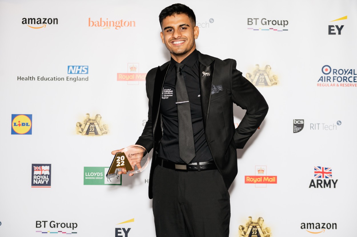 Ali Amin award win 2022 - credit Ricky Darko