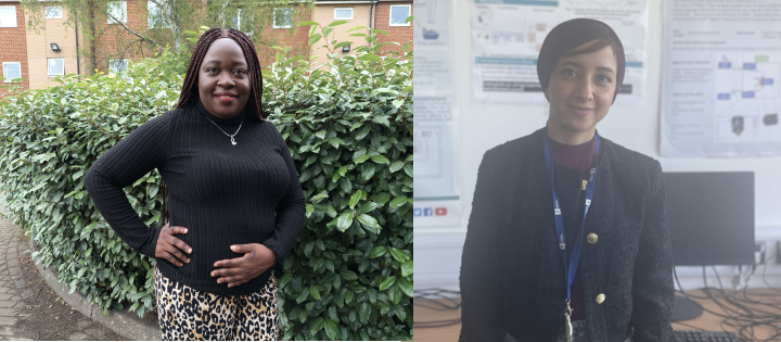 Keziah Magit (left) and Tasneem Yousif (right)