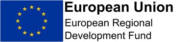 European Regional Development Fund Blue Logo 