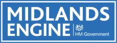 Midlands Engine Logo Blue