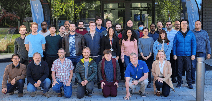 2021 Manufacturing Metrology team members at University of Nottingham