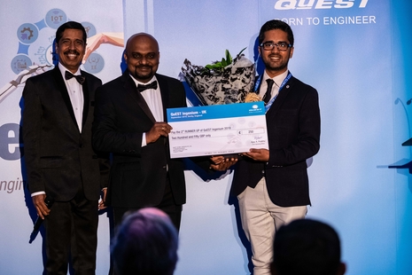 Halar Memon recieves 2nd place at Ingenium competition 2019
