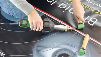 Demostration Leister TRIAC AT Hot Air Gun