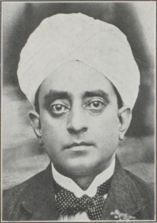 Photograph of Sir C P Ramaswami Aiyar, from the published biographical guide to delegates at the second session of the Round Table Conference, 1931